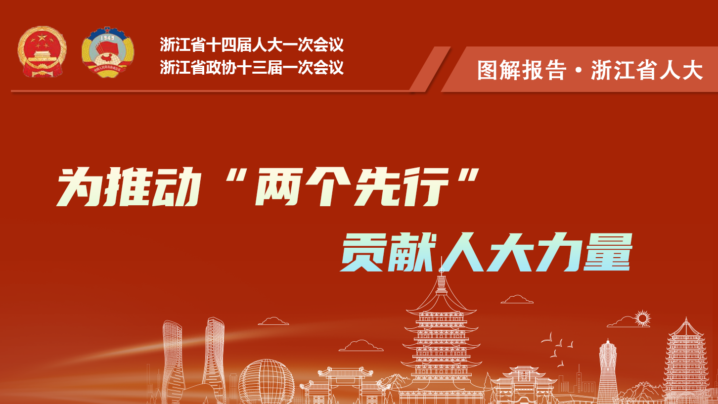 圖解報告丨為推動“兩個先行”貢獻人大力量